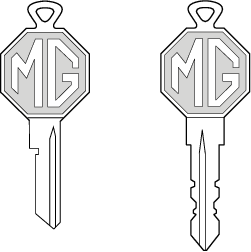 MG Crest Keys