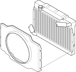MGA Radiator Shroud
