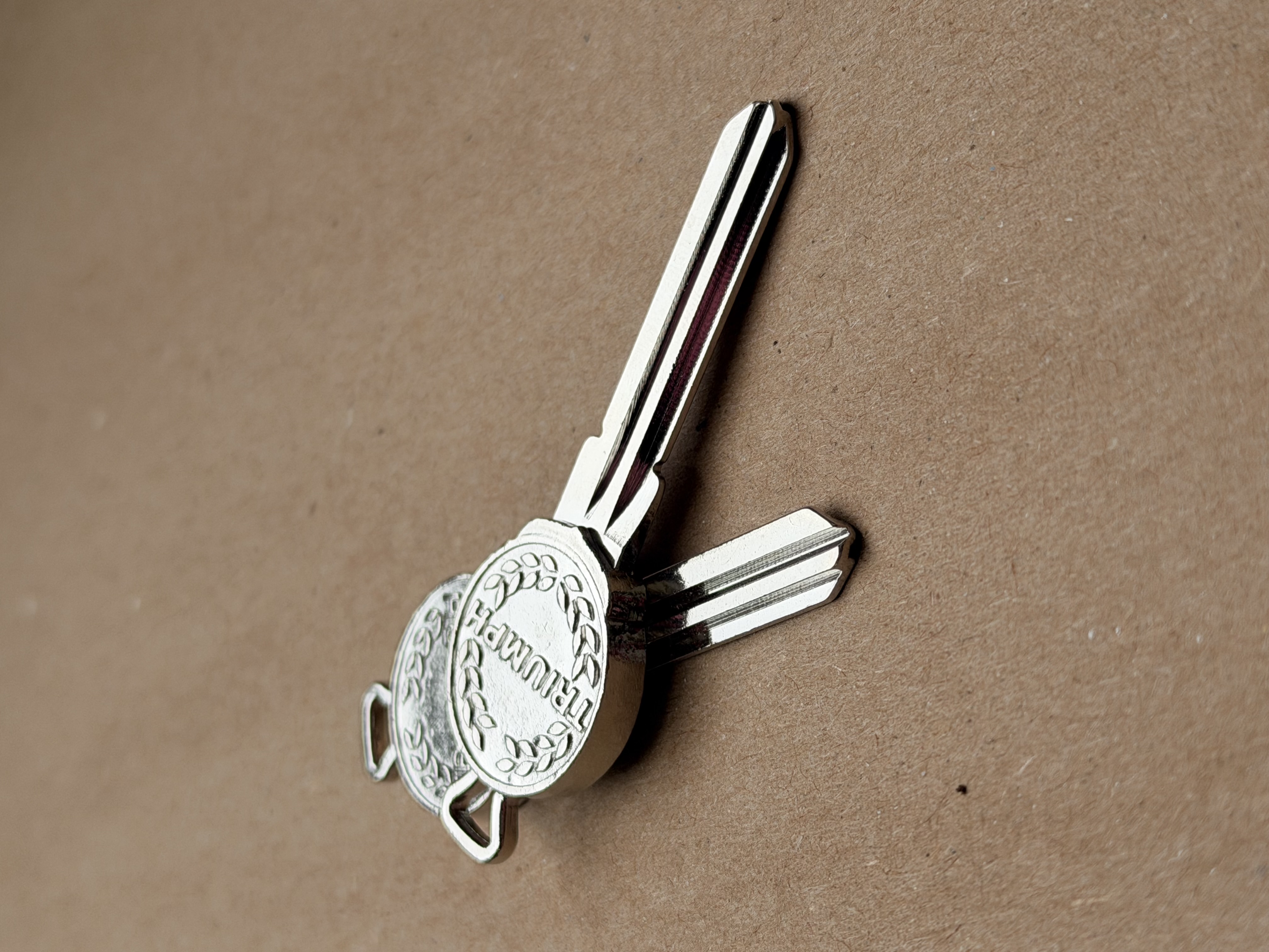 Triumph Logo Ignition Key