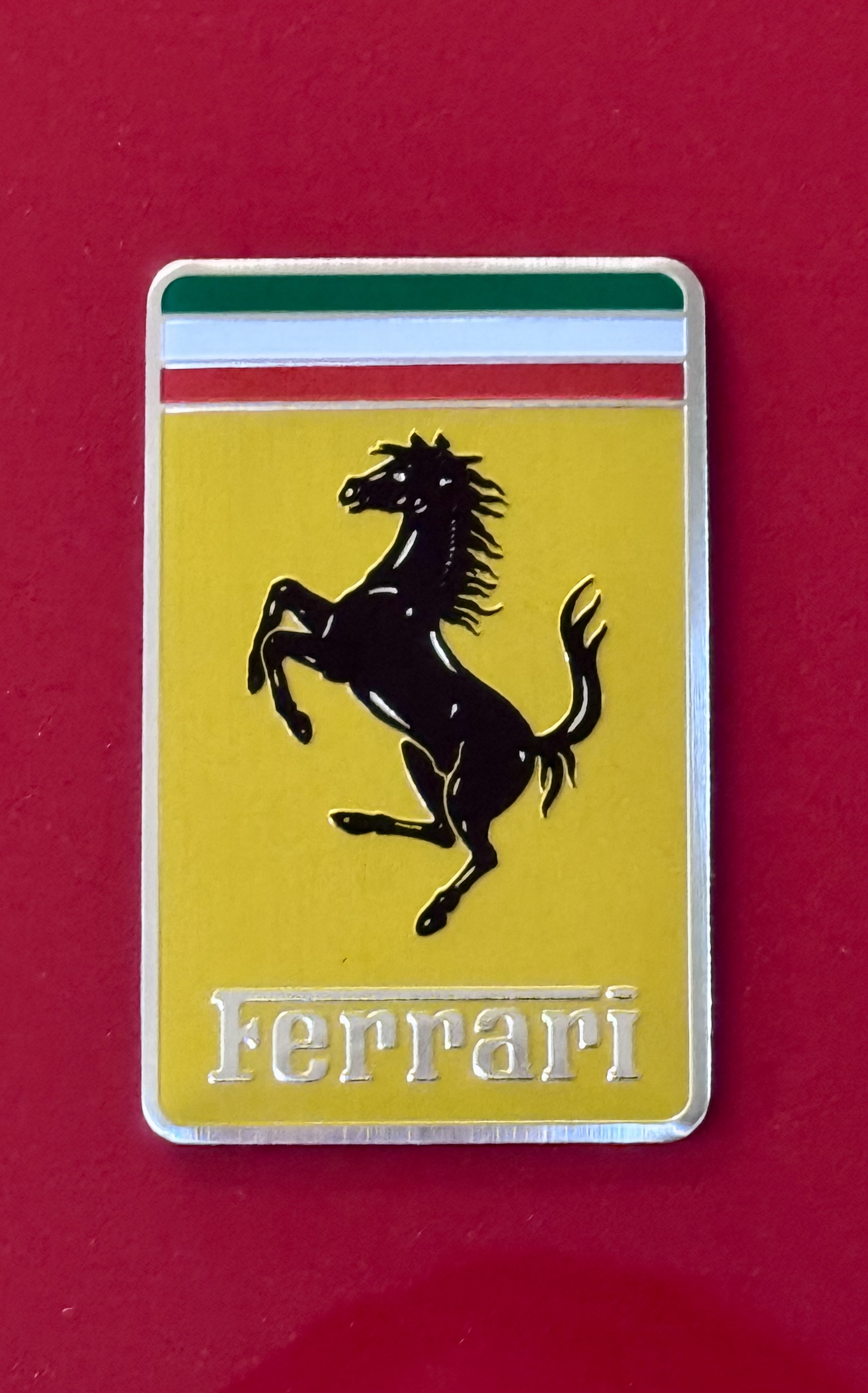 Ferrari Badge, Embossed