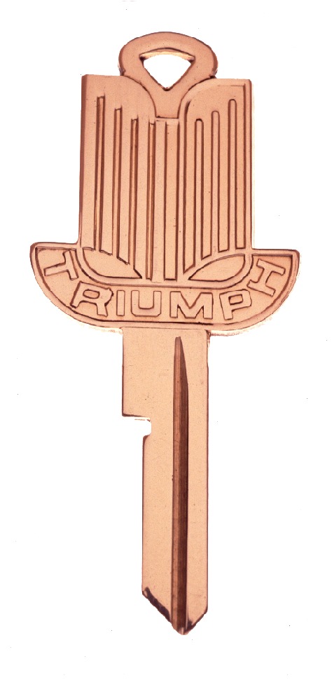 Triumph Crest Key